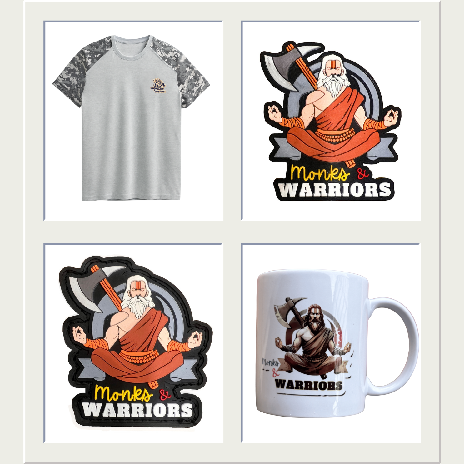 MONK COLLECTIONS – Monks & Warriors