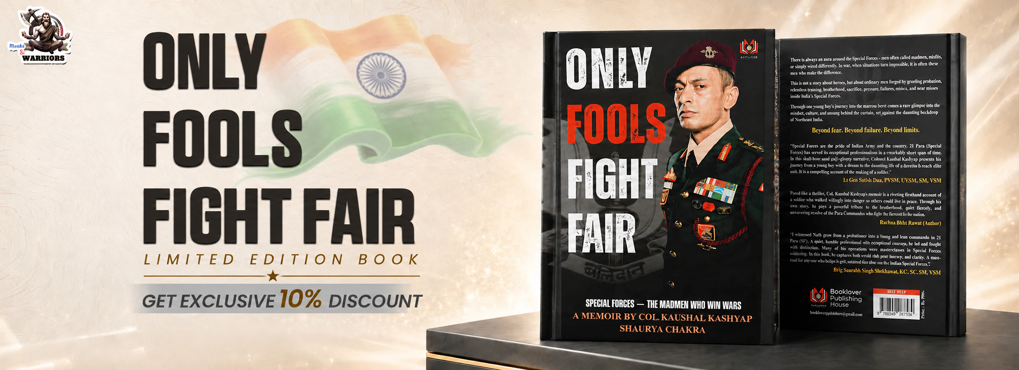 Only Fools Fight Fair Book Banner