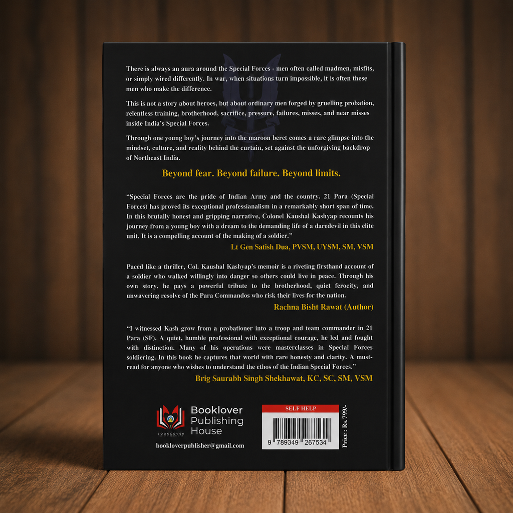 Only Fools Fight Fair – Special Forces Memoir by Col Kaushal Kashyap, SC | Prebooking