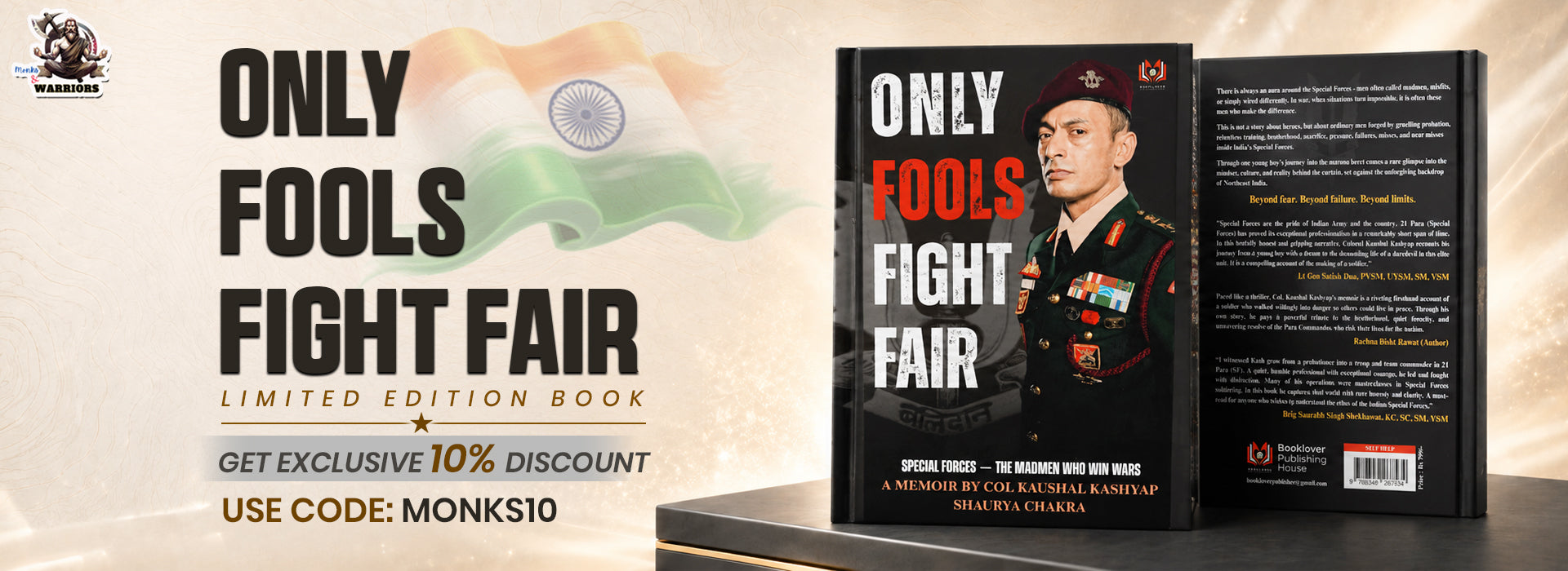 Only Fools Fight Fair Book Banner